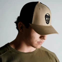 Gymreapers Trucker Hat - Tan -Gymreapers Sale Shop trucker hat tan on