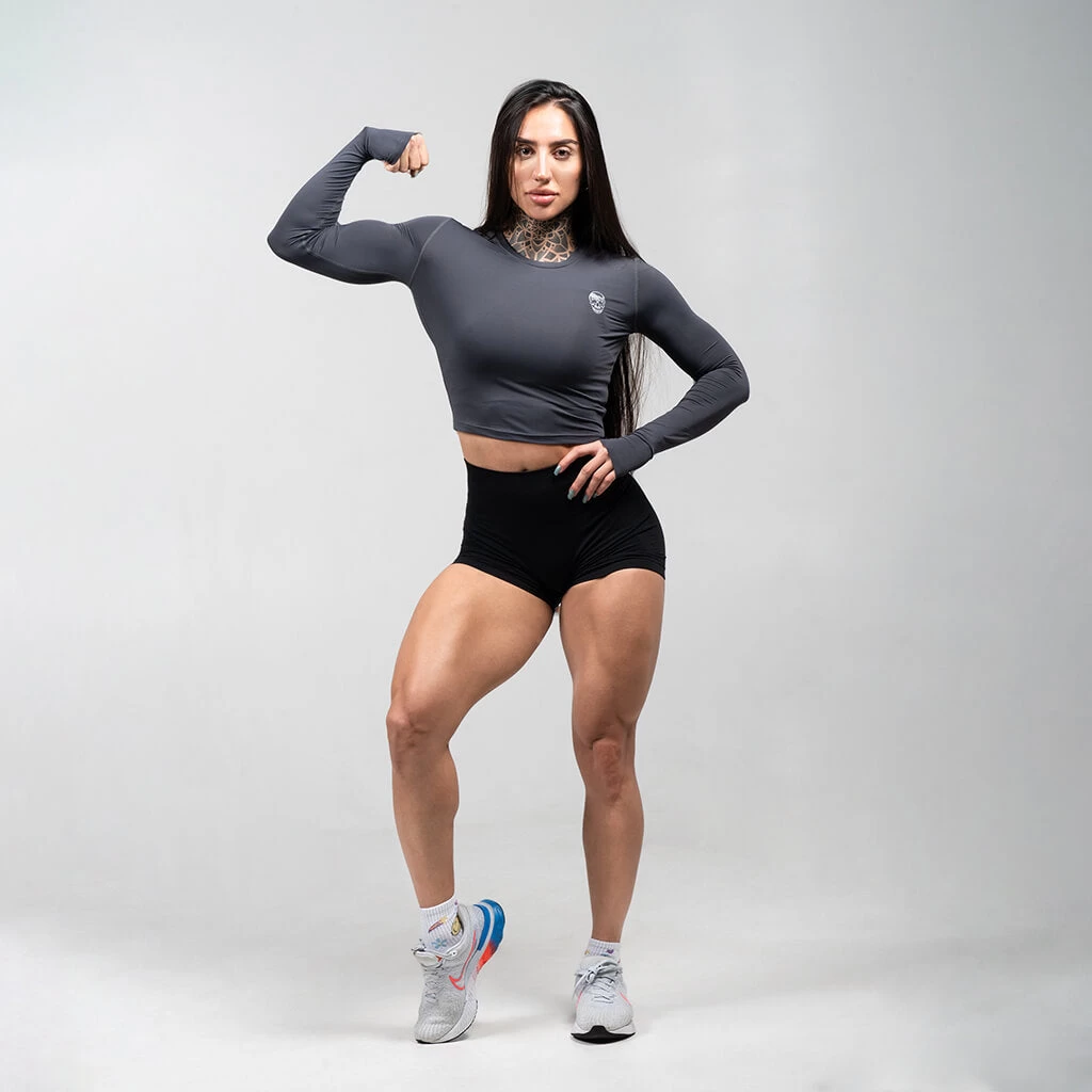 Women's Performance Long Sleeve - Obsidian 6 Women's Performance Long Sleeve - Obsidian - Image 4