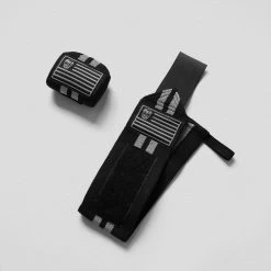 Wrist Wraps - 18" Weightlifting Wrist Support - Gray 11 Wrist Wraps - 18" Weightlifting Wrist Support - Gray -Gymreapers Sale Shop wrist wraps gray bundle