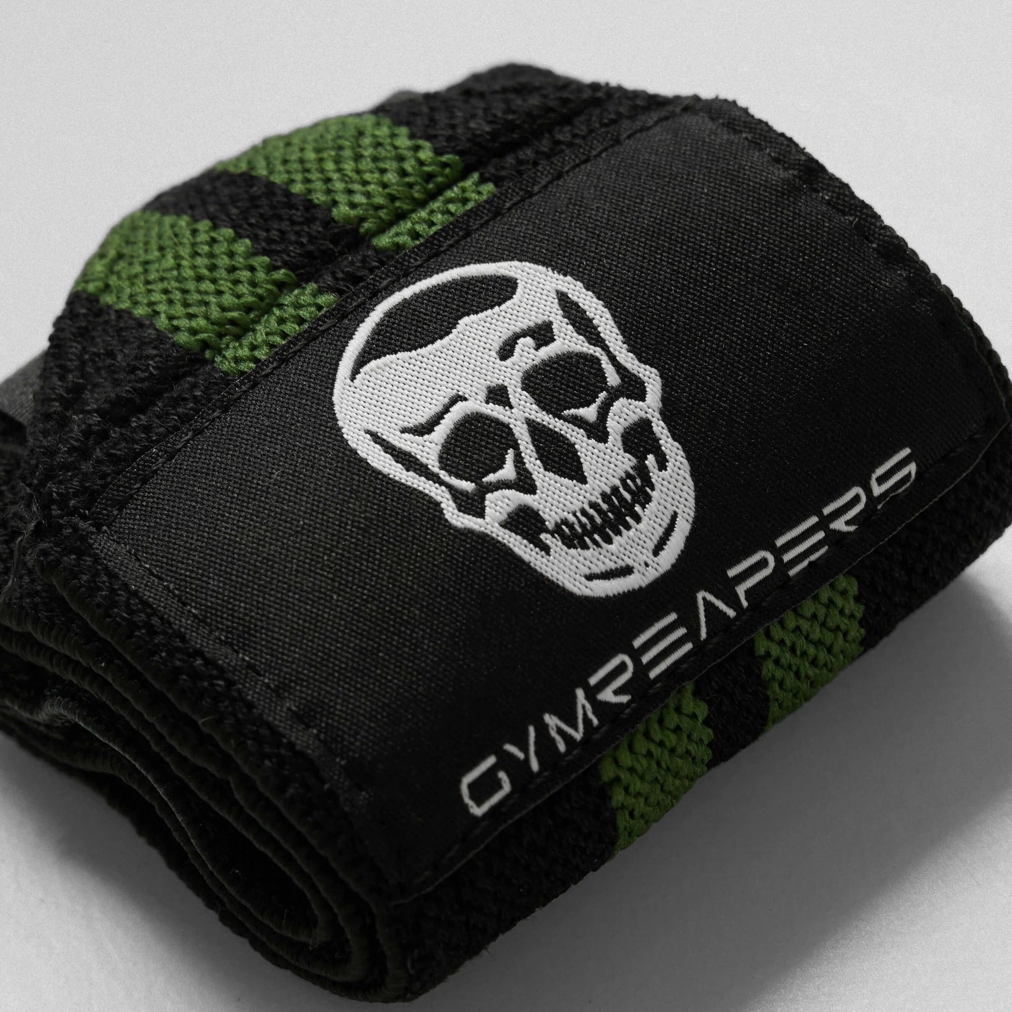 Wrist Wraps - 18" Weightlifting Wrist Support - Green 4 Wrist Wraps - 18" Weightlifting Wrist Support - Green - Image 2
